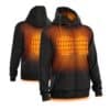 Beheizbarer Pullover | Elektrisch Beheizbarer Hoodie mit Kapuze inkl. Akku