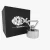 Produktfoto: Starker Neodym-Bergemagnet Hardcore mit Öse, geliefert in stilvoller Magnetar Geschenkbox, ideal für Magnetfischen und Bergungsarbeiten.